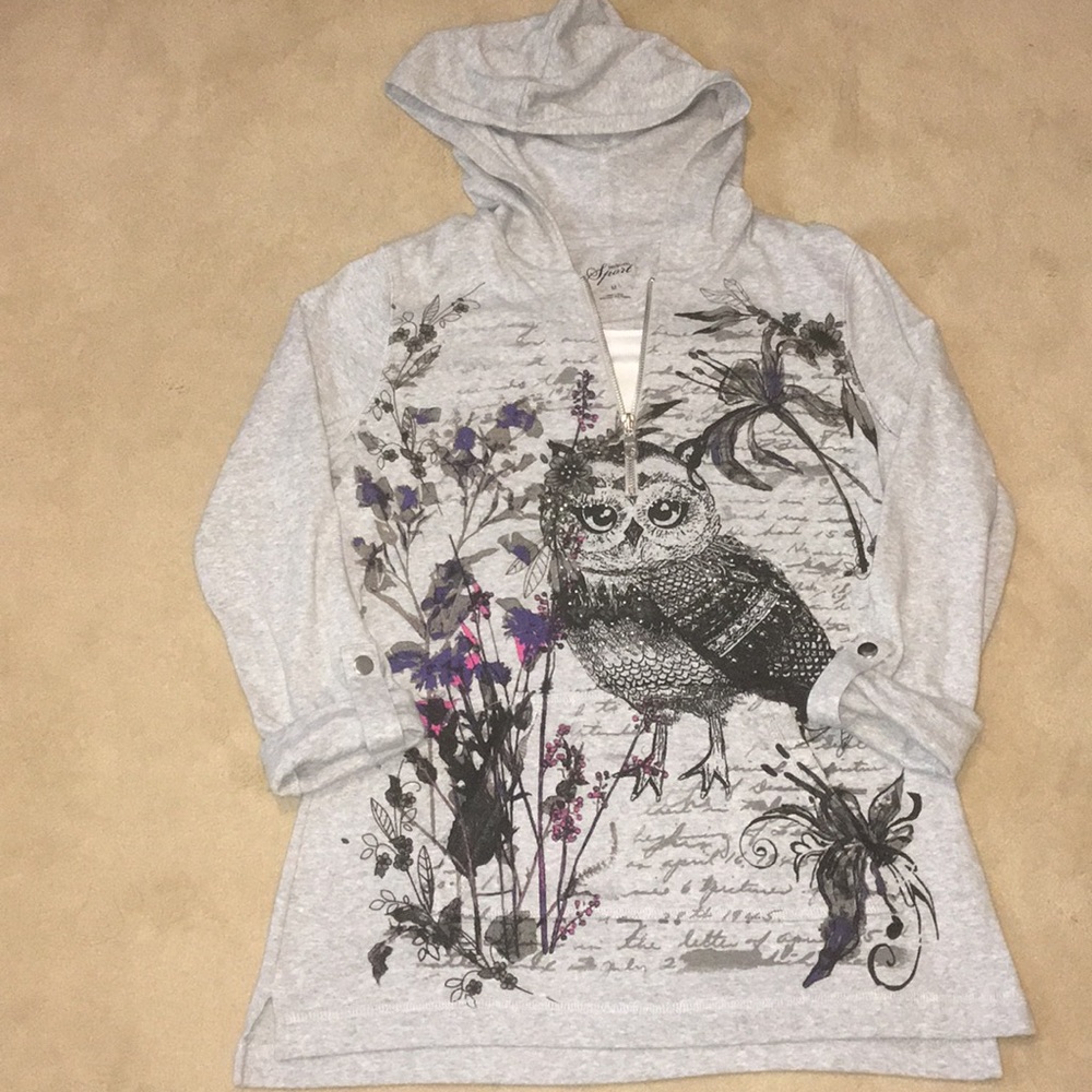 Style & Co Top w/ Hoodie